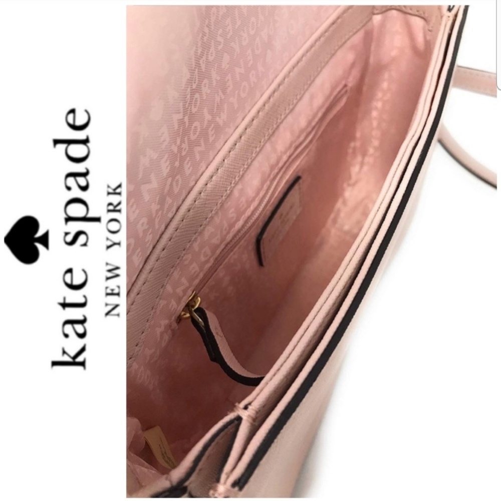 SOLD NWT kate spade leather jeweled crossbody bag - Picture 5 of 7